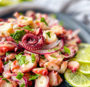 Ceviche de Pulpo