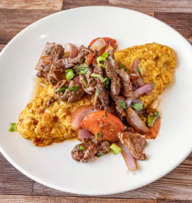 Tacu Tacu con Lomo saltado